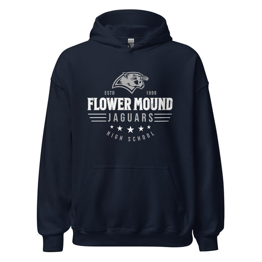 Flower Mound High School Jaguars Navy Blue Classic Unisex Hoodie 217