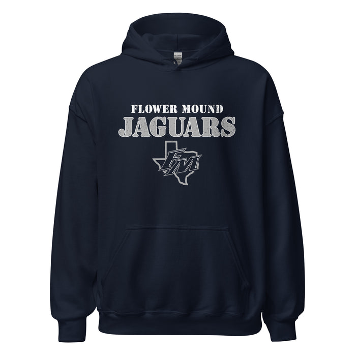 Flower Mound High School Jaguars Navy Blue Classic Unisex Hoodie 222