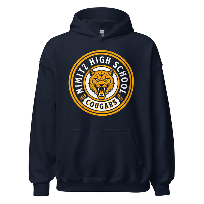 Nimitz High School Cougars Navy Blue Classic Unisex Hoodie 220