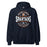 Seven Lakes High School Spartans Navy Classic Unisex Hoodie 218