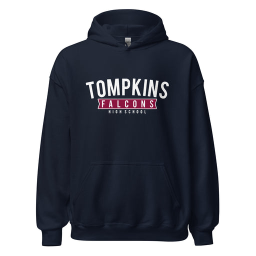 Tompkins High School Falcons Navy Classic Unisex Hoodie 021