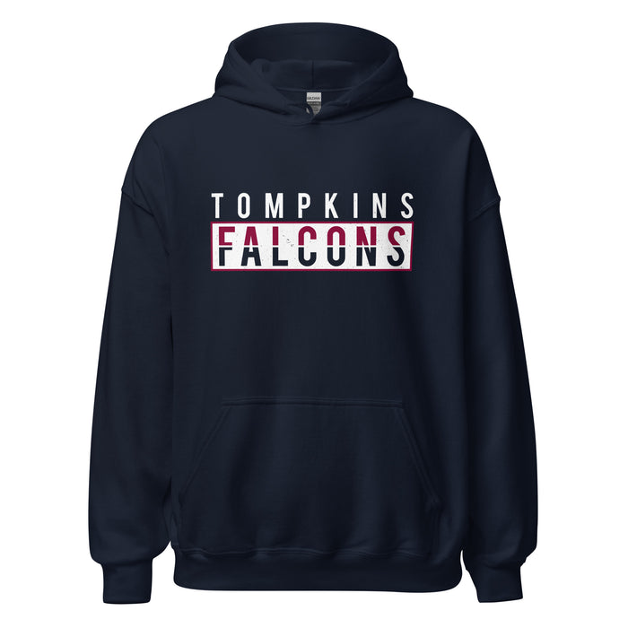 Tompkins High School Falcons Navy Classic Unisex Hoodie 031