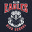 Close-up view of Allen High School Eagles Classic Navy Unisex Hoodie 202