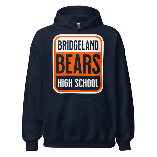 Bridgeland High School Bears Classic Navy Blue Unisex T-shirt 001