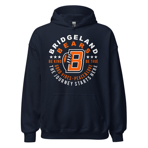 Bridgeland High School Bears Classic Navy Blue Unisex T-shirt 016