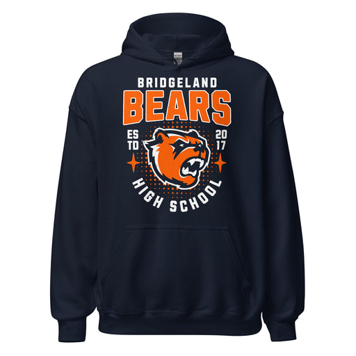 Bridgeland High School Bears Classic Navy Blue Unisex T-shirt 204