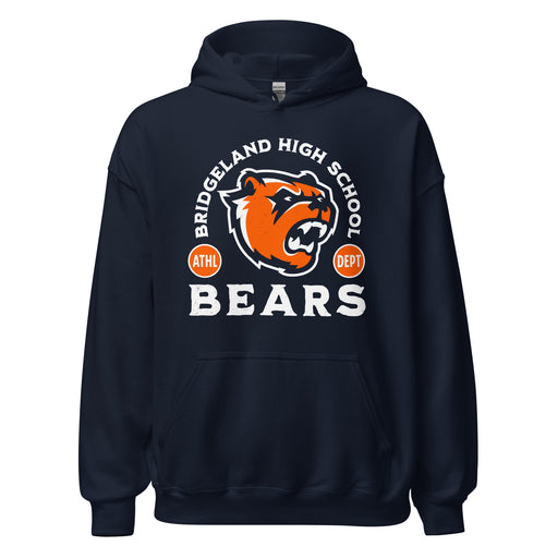 Bridgeland High School Bears Classic Navy Blue Unisex T-shirt 208