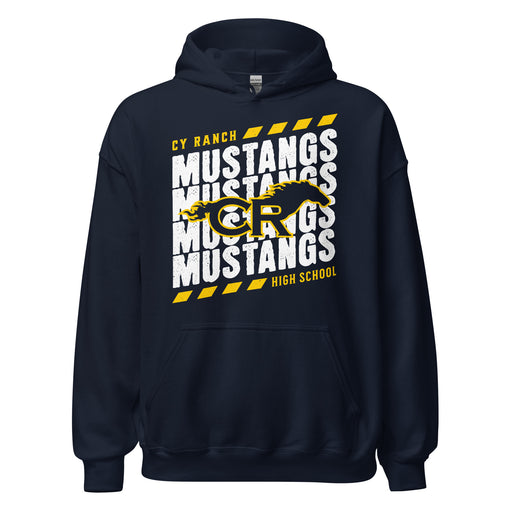 Cypress Ranch High School Mustangs Navy Classic Unisex Hoodie 223