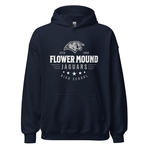 Flower Mound High School Jaguars Navy Blue Classic Unisex Hoodie 217