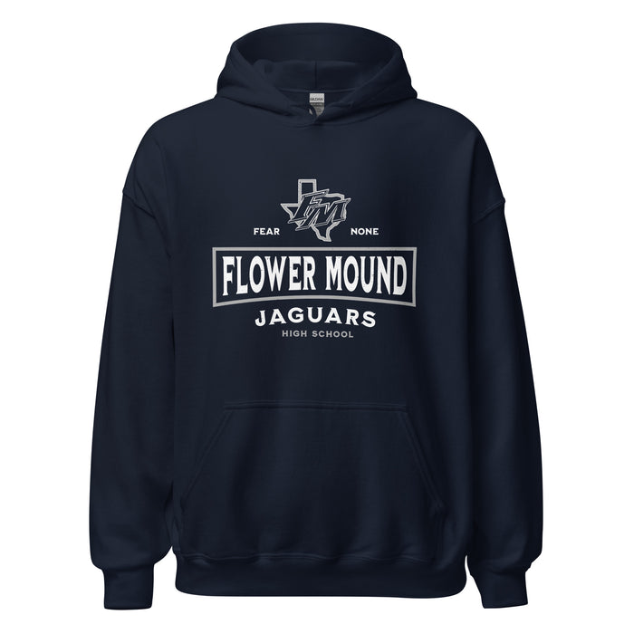 Flower Mound High School Jaguars Navy Blue Classic Unisex Hoodie 202