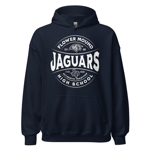 Flower Mound High School Jaguars Navy Blue Classic Unisex Hoodie 218