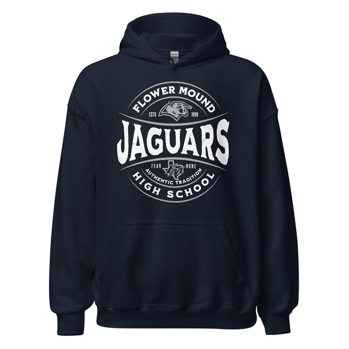 Flower Mound High School Jaguars Navy Blue Classic Unisex Hoodie 218