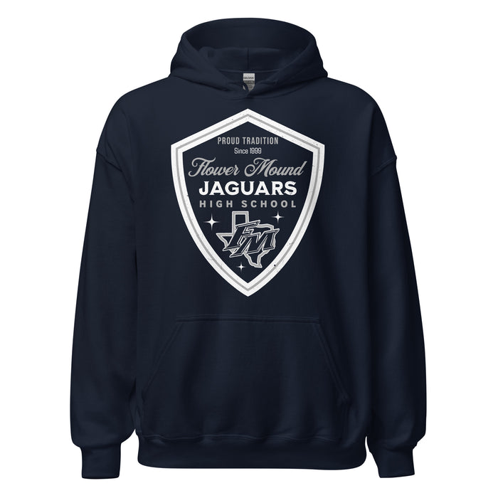 Flower Mound High School Jaguars Navy Blue Classic Unisex Hoodie 225