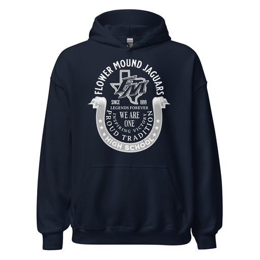 Flower Mound High School Jaguars Navy Blue Classic Unisex Hoodie 229