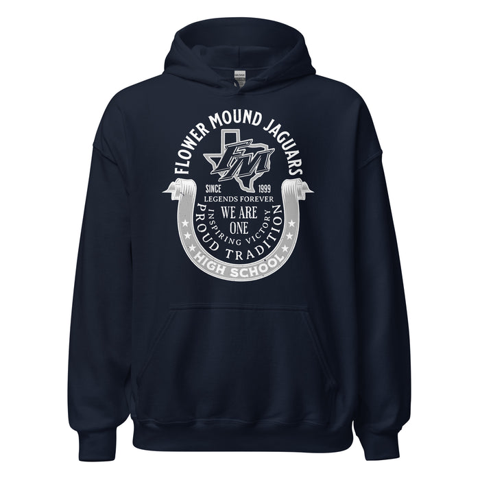 Flower Mound High School Jaguars Navy Blue Classic Unisex Hoodie 229