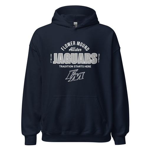 Flower Mound High School Jaguars Navy Blue Classic Unisex Hoodie 040
