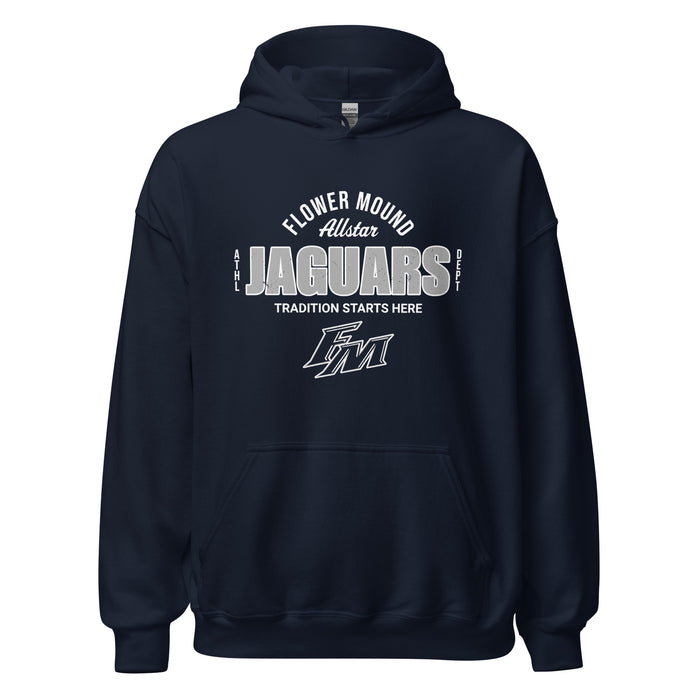 Flower Mound High School Jaguars Navy Blue Classic Unisex Hoodie 040