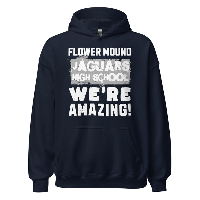Flower Mound High School Jaguars Navy Blue Classic Unisex Hoodie 231
