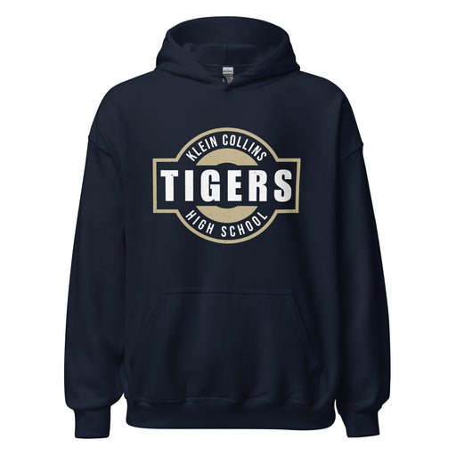 Klein Collins High School Tigers Navy Classic Unisex Hoodie 011