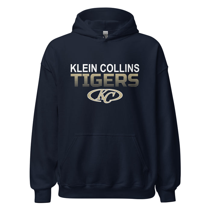 Klein Collins High School Tigers Navy Classic Unisex Hoodie 024