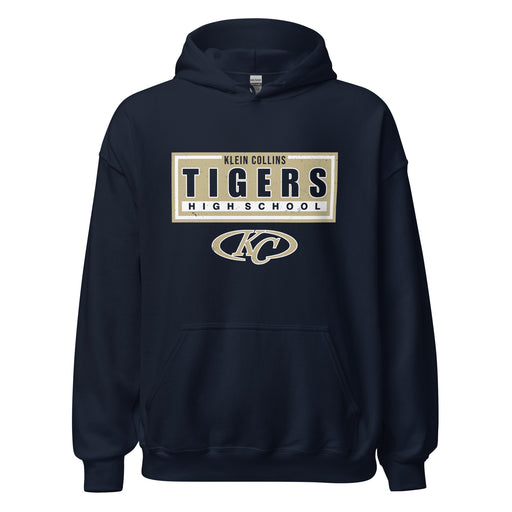 Klein Collins High School Tigers Navy Classic Unisex Hoodie 049