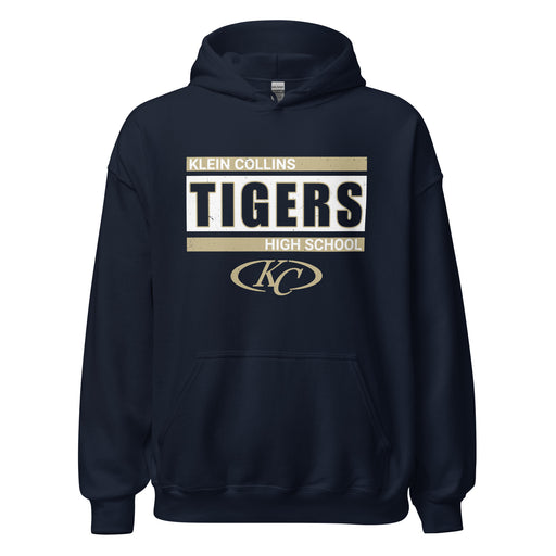 Klein Collins High School Tigers Navy Classic Unisex Hoodie 098