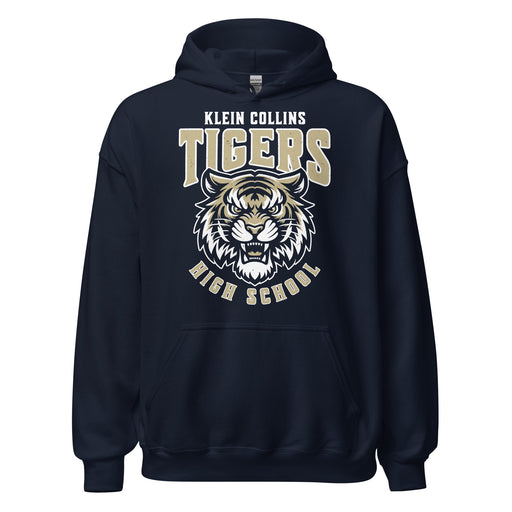 Klein Collins High School Tigers Navy Classic Unisex Hoodie 213