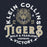 Close-up view of Klein Collins High School Tigers Navy Classic Unisex Hoodie 206