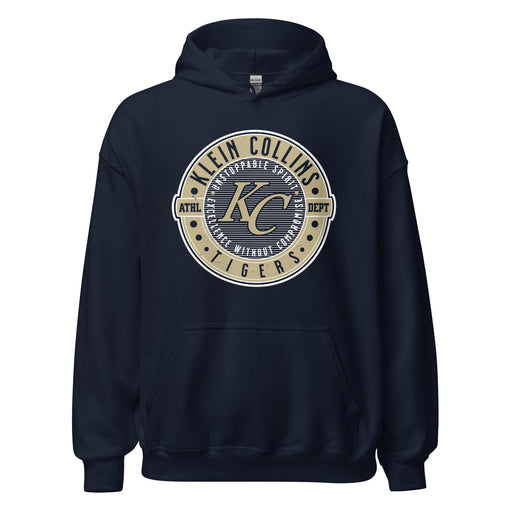 Klein Collins High School Tigers Navy Classic Unisex Hoodie 224