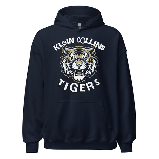 Klein Collins High School Tigers Navy Classic Unisex Hoodie 228