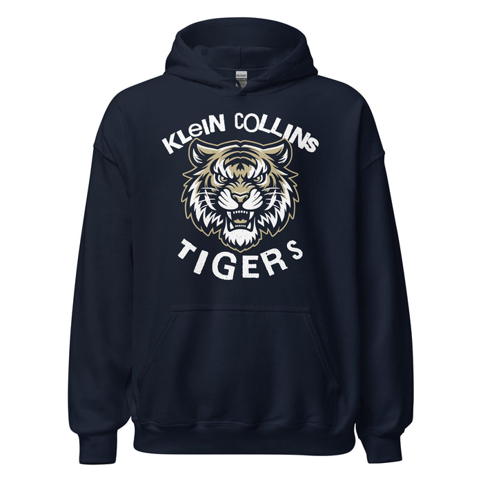 Klein Collins High School Tigers Navy Classic Unisex Hoodie 228
