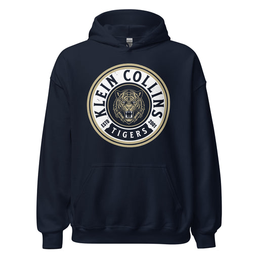 Klein Collins High School Tigers Navy Classic Unisex Hoodie 220