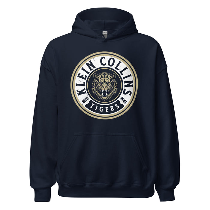 Klein Collins High School Tigers Navy Classic Unisex Hoodie 220