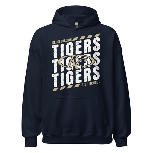Klein Collins High School Tigers Navy Classic Unisex Hoodie 223