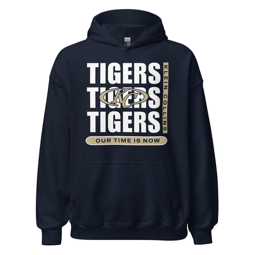Klein Collins High School Tigers Navy Classic Unisex Hoodie 235