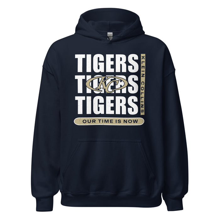 Klein Collins High School Tigers Navy Classic Unisex Hoodie 235