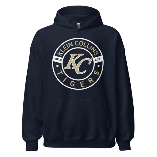 Klein Collins High School Tigers Navy Classic Unisex Hoodie 239
