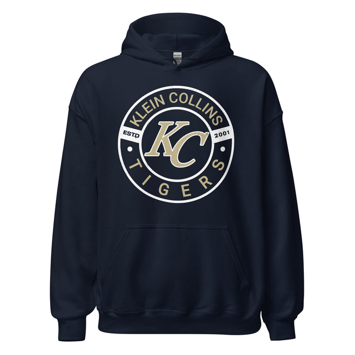 Klein Collins High School Tigers Navy Classic Unisex Hoodie 239