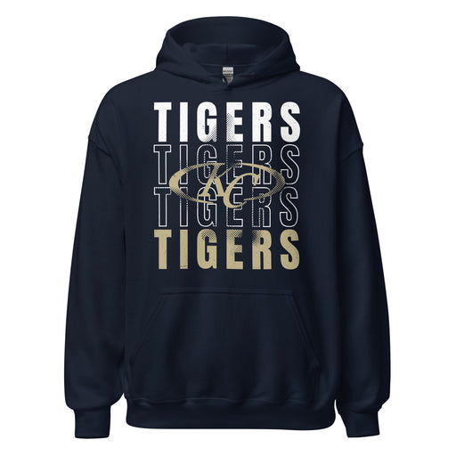 Klein Collins High School Tigers Navy Classic Unisex Hoodie 233