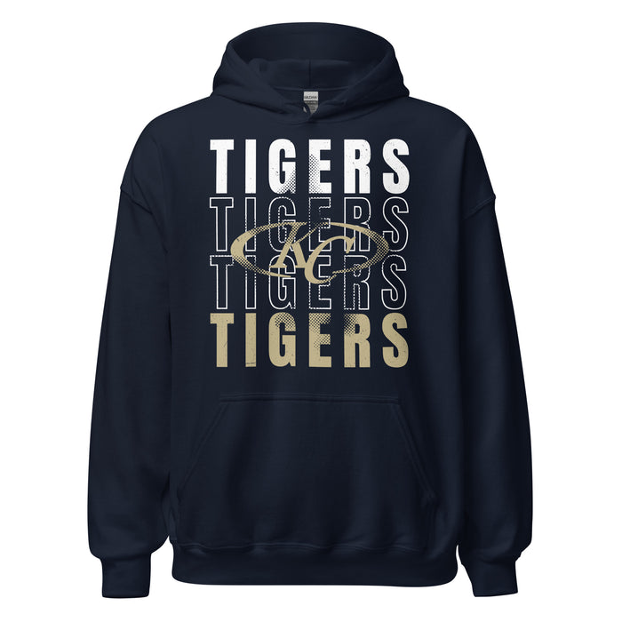 Klein Collins High School Tigers Navy Classic Unisex Hoodie 233