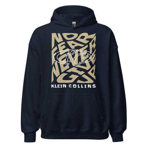 Klein Collins High School Tigers Navy Classic Unisex Hoodie 236