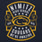 Close-up view of Nimitz High School Cougars Navy Blue Classic Unisex Hoodie 207