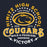 Close-up view of Nimitz High School Cougars Navy Blue Classic Unisex Hoodie 206
