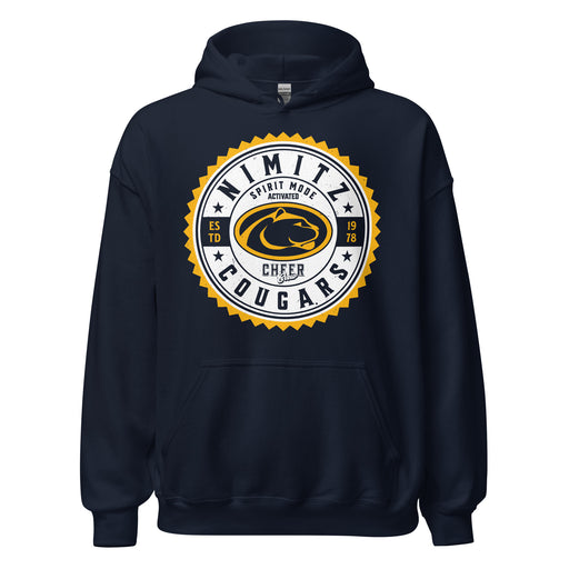 Nimitz High School Cougars Navy Blue Classic Unisex Hoodie 203