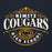 Close-up view of Nimitz High School Cougars Navy Blue Classic Unisex Hoodie 211
