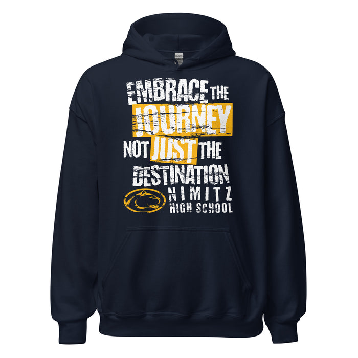 Nimitz High School Cougars Navy Blue Classic Unisex Hoodie 232