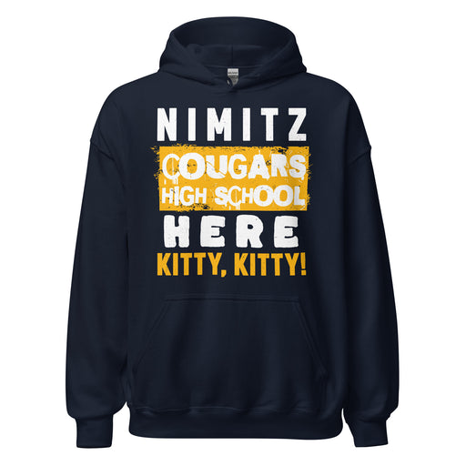 Nimitz High School Cougars Navy Blue Classic Unisex Hoodie 231