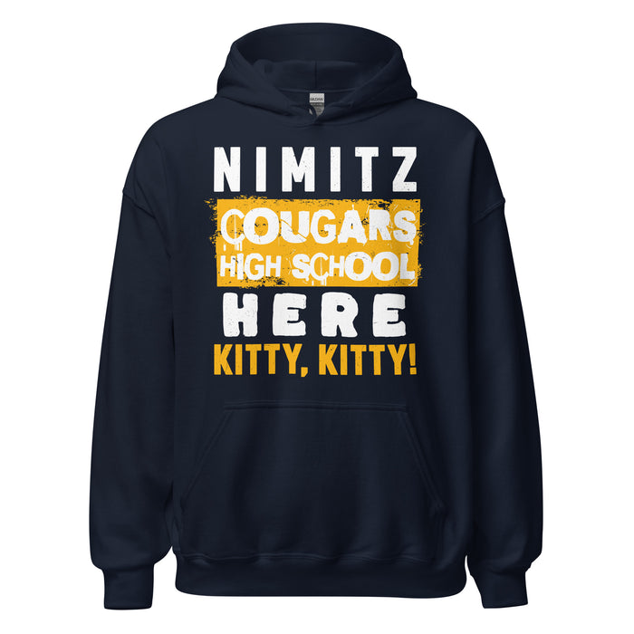 Nimitz High School Cougars Navy Blue Classic Unisex Hoodie 231