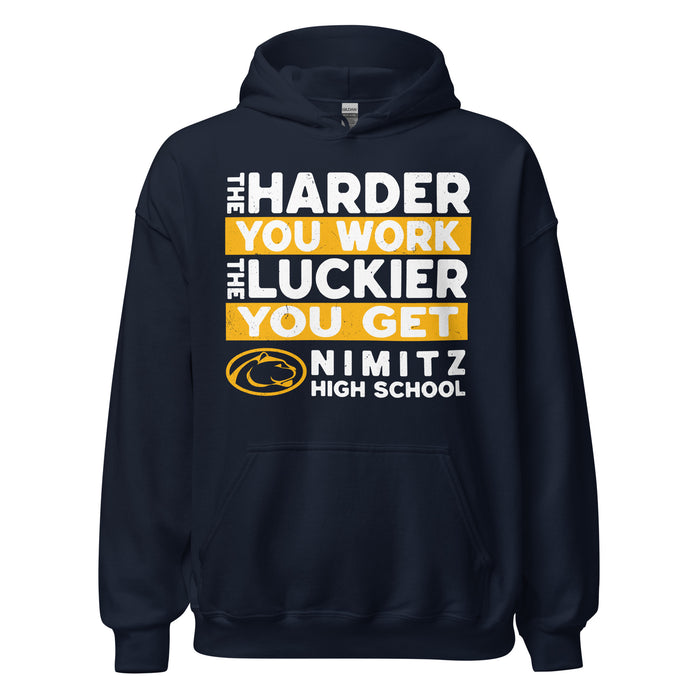 Nimitz High School Cougars Navy Blue Classic Unisex Hoodie 238