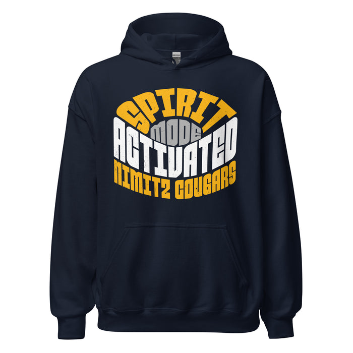 Nimitz High School Cougars Navy Blue Classic Unisex Hoodie 242